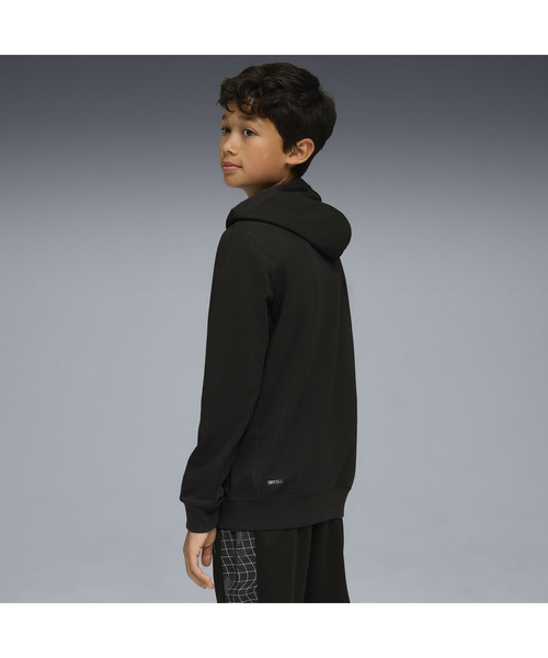 PUMA(プーマ)の「PUMA プーマ ボーイズ アクティブ スポーツ グラフィック フルジップ フーディ 120-160cm(パーカー・キッズ・ブラック/ブルー系その他6・150/160/130/140/120)」の8枚目の写真