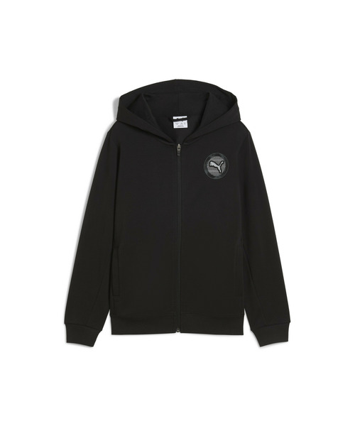 PUMA(プーマ)の「PUMA プーマ ボーイズ アクティブ スポーツ グラフィック フルジップ フーディ 120-160cm(パーカー・キッズ・ブラック/ブルー系その他6・150/160/130/140/120)」の10枚目の写真