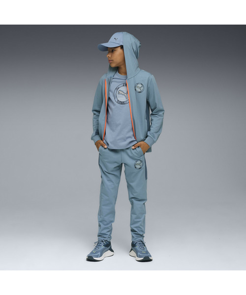 PUMA(プーマ)の「PUMA プーマ ボーイズ アクティブ スポーツ グラフィック フルジップ フーディ 120-160cm(パーカー・キッズ・ブラック/ブルー系その他6・150/160/130/140/120)」の3枚目の写真