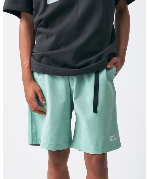 WIND AND SEA(ウィンダンシー)の「SEA ESS SHORT(その他パンツ・メンズ・ミント/ウッドランド/リアルツリーカモ/ブラック/ブラウン/パープル・M/L/XL/S)」の3枚目の写真