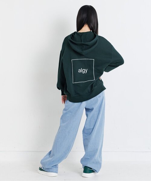 algy（アルジー）の「BIGパーカー（パーカー・キッズ・グリーン/ブラック/アイボリー・XX-SMALL/X-SMALL/SMALL/MEDIUM）」の7枚目の写真
