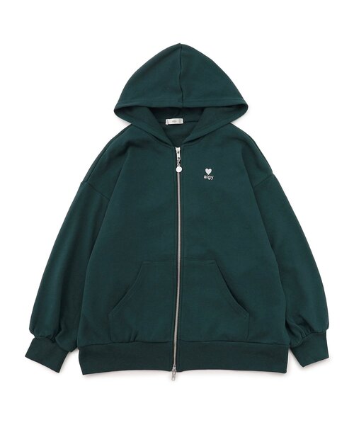 algy（アルジー）の「BIGパーカー（パーカー・キッズ・グリーン/ブラック/アイボリー・XX-SMALL/X-SMALL/SMALL/MEDIUM）」の16枚目の写真