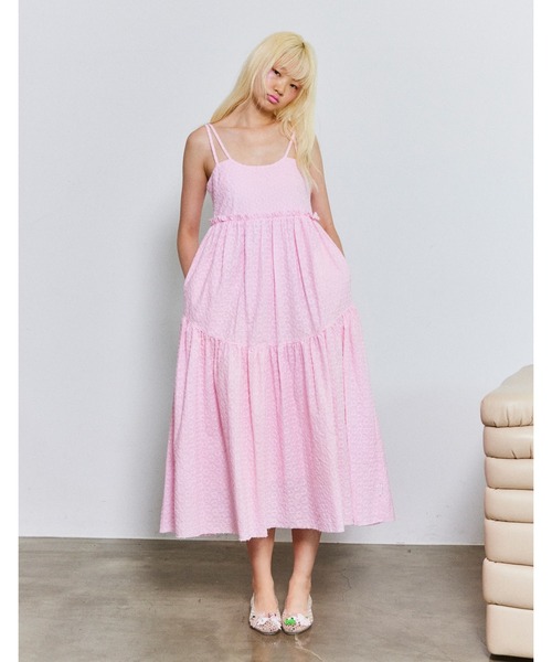 Little sunny bite(リトルサニーバイト)の「/little sunny bite/star long dress(ワンピース・レディース・ホワイト/ブラック/ピンク・SMALL/MEDIUM)」の18枚目の写真