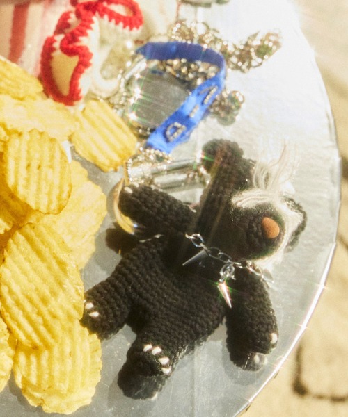 セール】HEY! Mrs ROSE(ヘイ！ミセスローズ)Crochet Dog LipCharm 