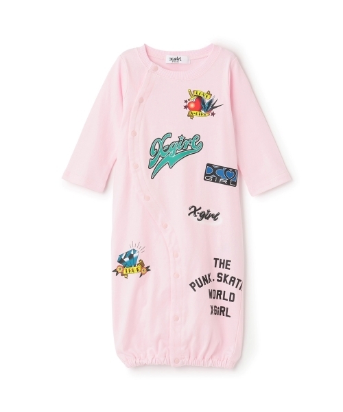 セール】MIXロゴ2WAYオール（ロンパース）｜X-girl Stages（エックス