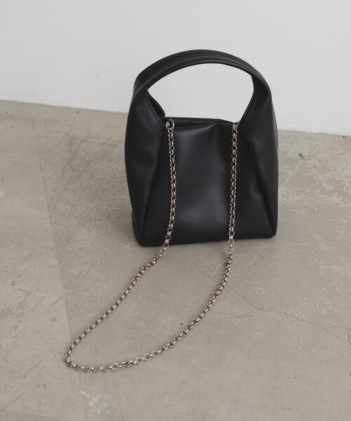 Kastane（カスタネ）の「【WEB限定/2WAY】スクエアチェーンBAG（ショルダーバッグ・レディース・ブラック/ブラウン・FREE）」の18枚目の写真