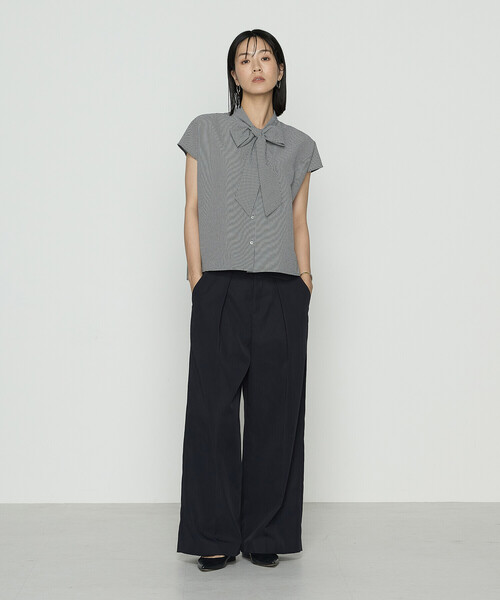 COMME CA（コムサ）の「ナチュラルポリエステル チノタックパンツ（その他パンツ・レディース・キャメル/ネイビー・7号/11号/9号）」の19枚目の写真