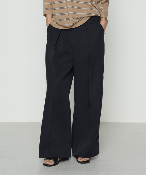 COMME CA（コムサ）の「ナチュラルポリエステル チノタックパンツ（その他パンツ・レディース・キャメル/ネイビー・7号/11号/9号）」の20枚目の写真