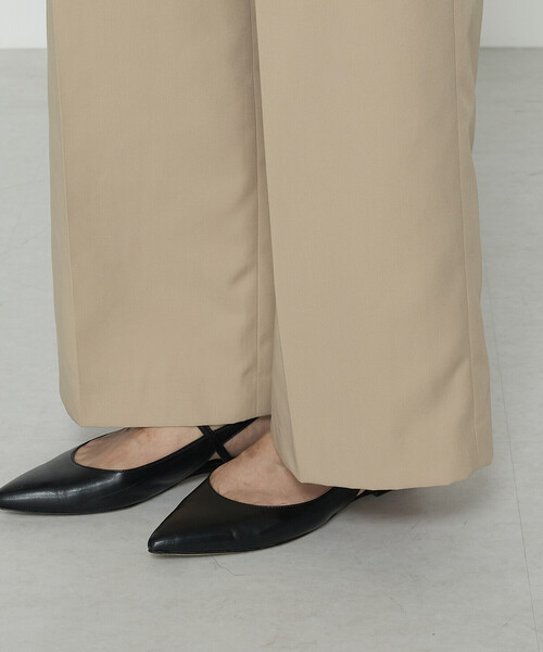 COMME CA（コムサ）の「ナチュラルポリエステル チノタックパンツ（その他パンツ・レディース・キャメル/ネイビー・7号/11号/9号）」の8枚目の写真