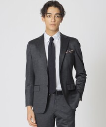 Paul Stuart（ポールスチュアート）の「【Nikkei magazine掲載】「STUART'S TRAVELER」 ウールモクロディジャケット（テーラードジャケット）」