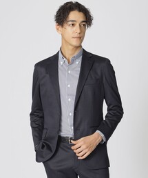 Paul Stuart ポールスチュアート ネイビージャケットウール100% セール ウールシェルダウンジャケット （ブルゾン）｜Paul Stuart