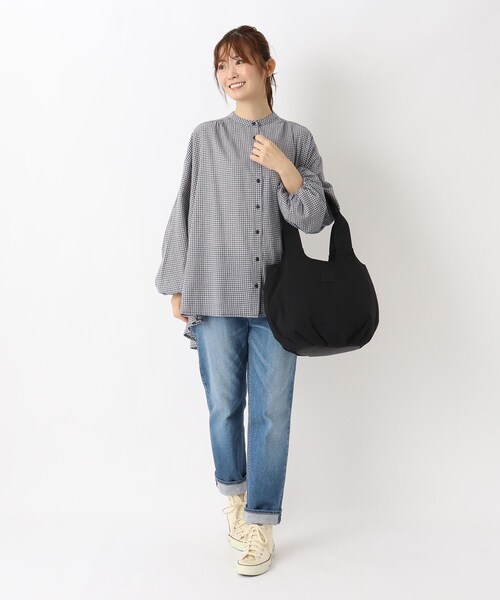 one'sterrace（ワンズテラス）の「anello EMMA トート（トートバッグ・レディース・ブラック系8/ライトグレー系8/アイボリー系8・99）」の17枚目の写真