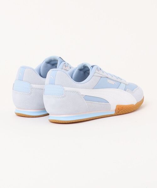 PUMA(プーマ)の「PUMA プーマ BELLA DONNA NYLON レディーススニーカー 薄底 ロープロファイル(ベラドンナナイロン) 403554 04(スニーカー・レディース・サックスブルー・22.5cm/23.0cm/23.5cm/24.0cm/24.5cm/25.0cm)」の2枚目の写真