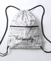 Mark Gonzales（マーク・ゴンザレス）の「2026SS新柄＆新色追加 MARK GONZALES ARTWORK COLLECTION/マークゴンザレス 別注 ドローコード アソート ナップサック メンズ レディース（バックパック/リュック）」
