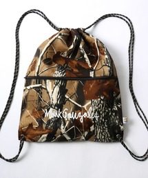 Mark Gonzales（マーク・ゴンザレス）の「2026SS新柄＆新色追加 MARK GONZALES ARTWORK COLLECTION/マークゴンザレス 別注 ドローコード アソート ナップサック メンズ レディース（バックパック/リュック）」