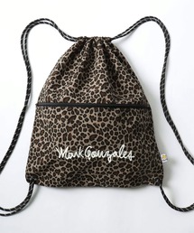 Mark Gonzales（マーク・ゴンザレス）の「2026SS新柄＆新色追加 MARK GONZALES ARTWORK COLLECTION/マークゴンザレス 別注 ドローコード アソート ナップサック メンズ レディース（バックパック/リュック）」