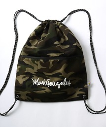 Mark Gonzales（マーク・ゴンザレス）の「2026SS新柄＆新色追加 MARK GONZALES ARTWORK COLLECTION/マークゴンザレス 別注 ドローコード アソート ナップサック メンズ レディース（バックパック/リュック）」