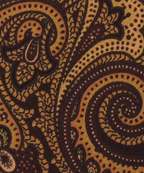 Seaward＆stearn（シーワードスターン）の「Seaward ＆ Stearn シルクプリントネクタイ（ネクタイ・メンズ・レッド系その他2/ダークブラウン・FREE）」の6枚目の写真