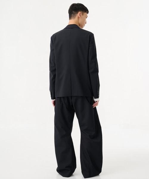 プロポーション　今期新作　テーラードジャケット 洗える／日本製／ストレッチ性／セットアップ可】美シルエット