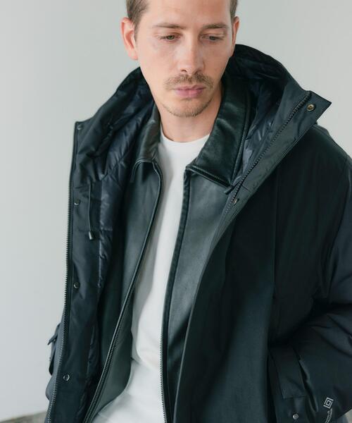 別注』+phenix WINDSTOPPER by GORE-TEX LABS ダウンジャケット