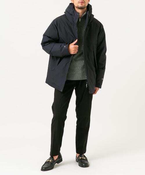 別注+phenix　GORE-TEX LABS ダウンコート サイズM ブラック MENS】L-7 DOWN COAT ダウンコート ウィンドストッパー / WINDSTOPPER