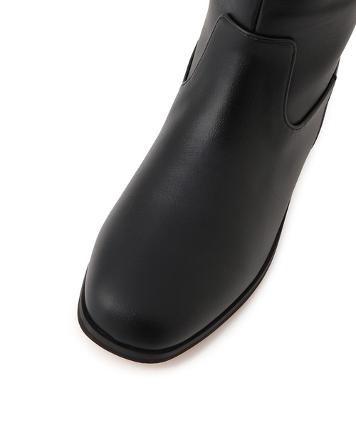 ROPE' PICNIC（ロペピクニック）の「バックスリットロングブーツ（ブーツ・レディース・ブラック・L/M/S）」の6枚目の写真