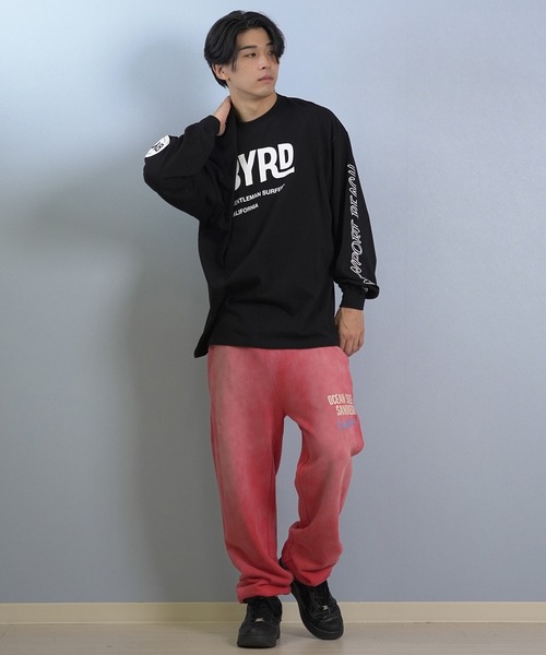 ムラサキスポーツ(ムラサキスポーツ)の「【ムラサキスポーツ限定】DEAR LAUREL/ディアローレル × BYRD バード コラボ 長袖 Tシャツ ロンT バックプリント DL25F-BYRD01(Tシャツ/カットソー・メンズ・ホワイト/ブラック・L/M)」の13枚目の写真