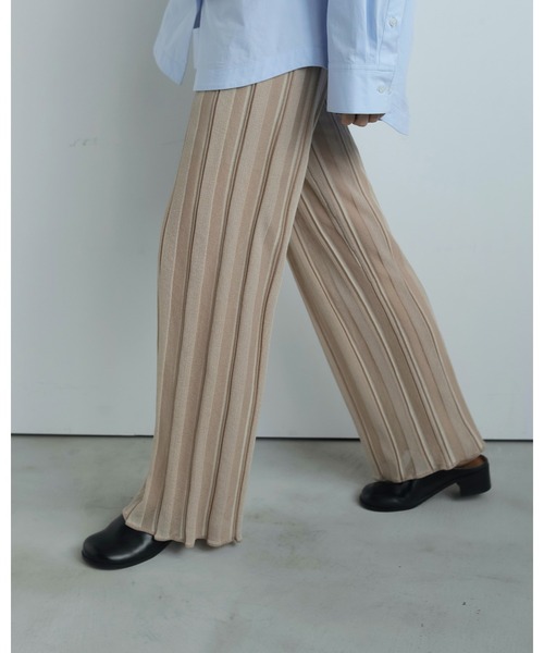 アンヌーク anuke Stripe Pajamas Pants anuke Stripe Pajamas Pants（スラックス）｜BOICE FROM