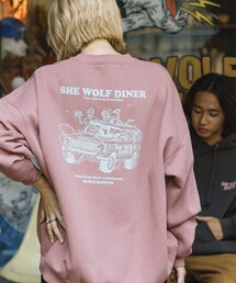 FREAK'S STORE(t[NXXgA)̌WJ SHE WOLF DINER×FREAK'S STORE/V[Et_Ci[ ʒ rbOVGbg obNvg N[lbNXEFbg/CAR(XEFbg)