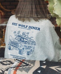 FREAK'S STORE(t[NXXgA)̌WJ SHE WOLF DINER×FREAK'S STORE/V[Et_Ci[ ʒ rbOVGbg obNvg N[lbNXEFbg/CAR(XEFbg)