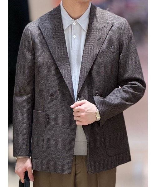SUIT SQUARE（スーツスクエア）の「GOOVI ダブルブレストジャケット