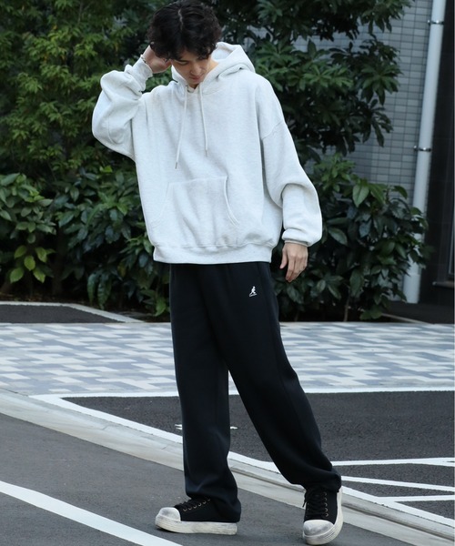 KANGOL(カンゴール)の「【KANGOL/カンゴール】別注 裏起毛 ロゴ刺繍 スウェットパンツ(スウェットパンツ・メンズ・アッシュグレー/ブラック/杢グレー/ネイビー・XL/M/L)」の7枚目の写真