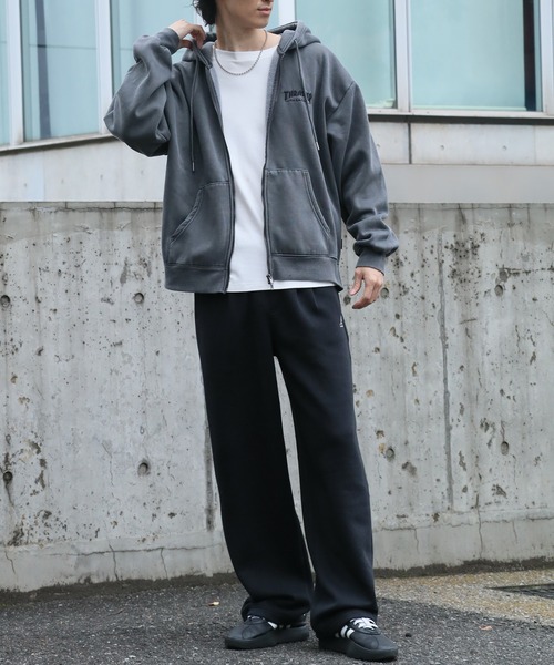 KANGOL(カンゴール)の「【KANGOL/カンゴール】別注 裏起毛 ロゴ刺繍 スウェットパンツ(スウェットパンツ・メンズ・アッシュグレー/ブラック/杢グレー/ネイビー・XL/M/L)」の12枚目の写真