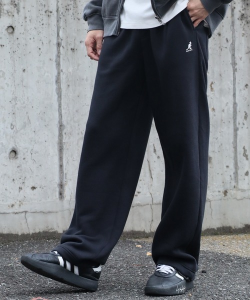 KANGOL(カンゴール)の「【KANGOL/カンゴール】別注 裏起毛 ロゴ刺繍 スウェットパンツ(スウェットパンツ・メンズ・アッシュグレー/ブラック/杢グレー/ネイビー・XL/M/L)」の8枚目の写真