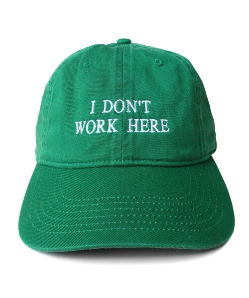 IDEA/アイデア】 SORRY I DONT WORK HERE CAP（キャップ）｜IDEA