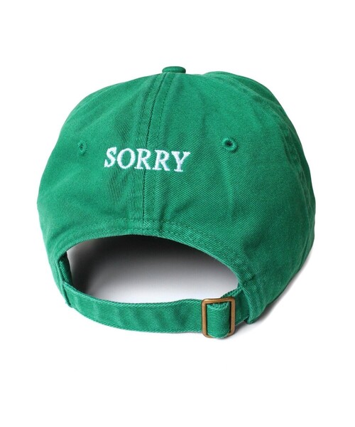 IDEA BOOKS（アイディアブックス）の「【IDEA/アイデア】 SORRY I DONT WORK HERE CAP（キャップ・メンズ・グリーン/チャコールグレー/ベージュ/ブラック/ブルー系その他4・FREE）」の6枚目の写真