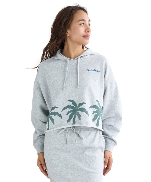 BILLABONG Ladies — свитшот TRIPLE PALMS (SURF CAMP) Loose Cropped, модель 2025 осень/зима