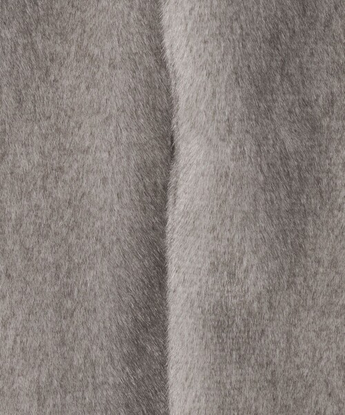 ASTRAET（アストラット）の「＜ASTRAET＞フェイクファー スタンドカラー ブルゾン（ブルゾン・レディース・ライトグレー/モカ・FREE）」の15枚目の写真