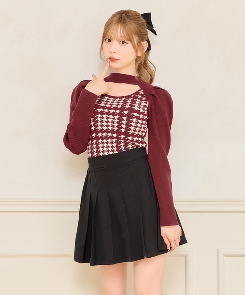 apres jour（アプレジュール）の「フロントオープンニット（ニット/セーター・レディース・ブラック/ボルドー/グレイッシュベージュ・フリー/X-LARGE）」の15枚目の写真