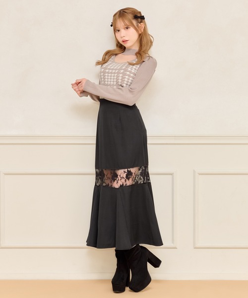 apres jour（アプレジュール）の「フロントオープンニット（ニット/セーター・レディース・ブラック/ボルドー/グレイッシュベージュ・フリー/X-LARGE）」の11枚目の写真