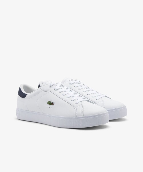 LACOSTE(ラコステ)の「メンズ POWERCOURT GRPH 225 1 SMA(スニーカー・メンズ・ホワイト・28.5cm/25.0cm/25.5cm/26.0cm/26.5cm/27.0cm/28.0cm)」の2枚目の写真