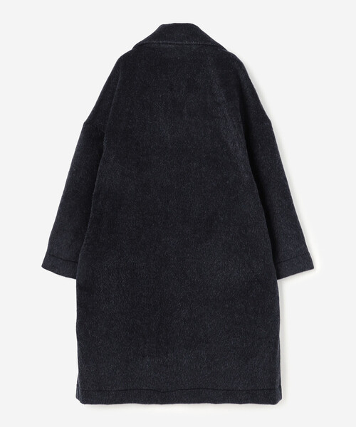 GALLEGO DESPORTES（ギャレゴデスポート）の「GALLEGO DESPORTES | テーラーカラー ウールコート WOMEN（チェスターコート・レディース・ネイビー・S）」の3枚目の写真