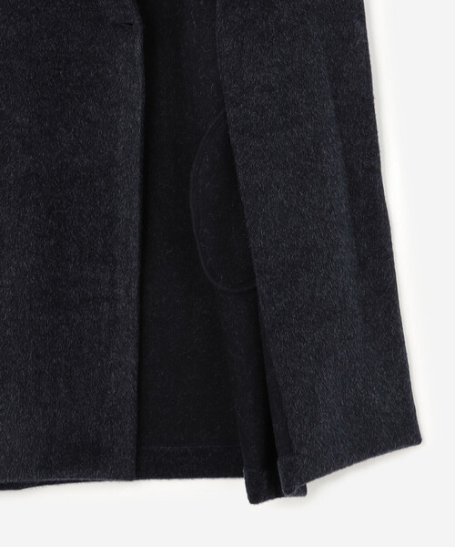GALLEGO DESPORTES（ギャレゴデスポート）の「GALLEGO DESPORTES | テーラーカラー ウールコート WOMEN（チェスターコート・レディース・ネイビー・S）」の8枚目の写真