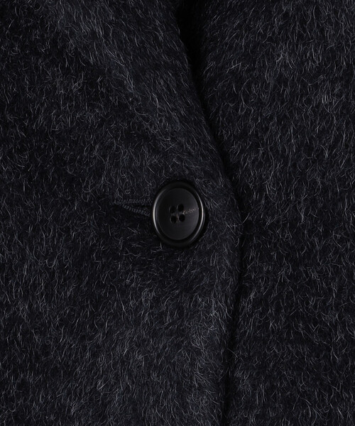 GALLEGO DESPORTES（ギャレゴデスポート）の「GALLEGO DESPORTES | テーラーカラー ウールコート WOMEN（チェスターコート・レディース・ネイビー・S）」の9枚目の写真