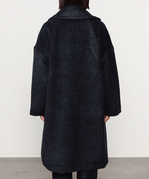 GALLEGO DESPORTES（ギャレゴデスポート）の「GALLEGO DESPORTES | テーラーカラー ウールコート WOMEN（チェスターコート・レディース・ネイビー・S）」の12枚目の写真