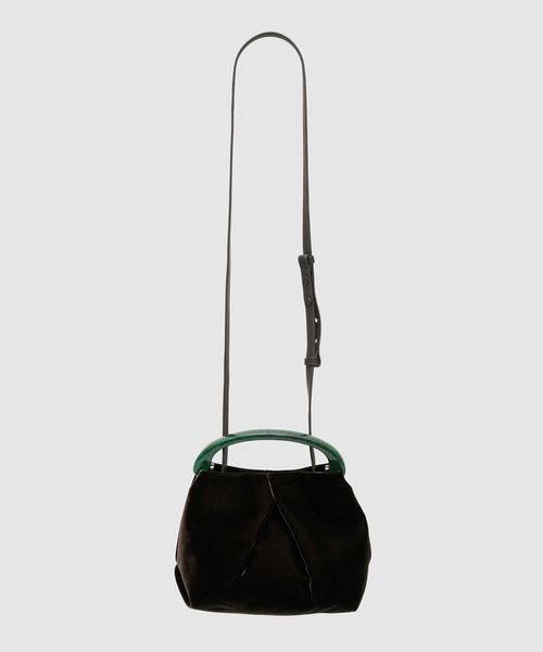 DRIES VAN NOTEN（ドリスヴァンノッテン）の「BW252-CRISP709-653 W.W.BAG（ハンドバッグ・レディース・ダークブラウン・ONE SIZE）」の2枚目の写真