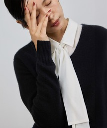 ROPE' | カシミヤ100％ Vネックニットプルオーバー(ニット/セーター)