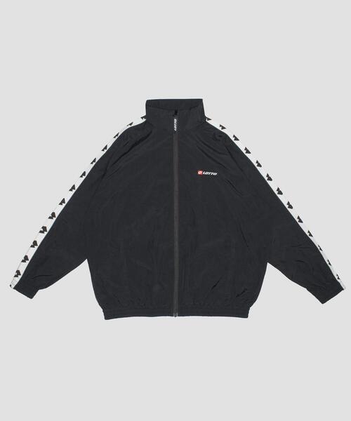 LOTTO（ロット）の「LOTTO　TAPING NYLON BLOUSON（ナイロンジャケット・メンズ・ネイビー/ブラック/グリーン・LARGE/MEDIUM/X-LARGE/XX-LARGE）」の6枚目の写真