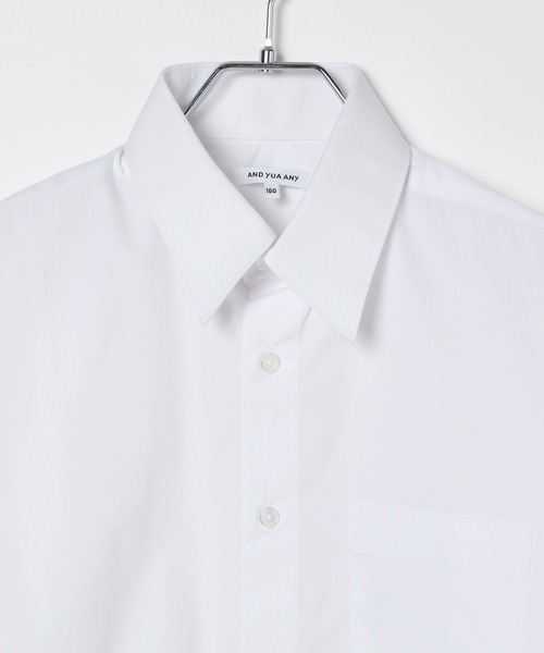 GLOBAL WORK（グローバルワーク）の「BOYスクールシャツ長袖/AND YUA ANY/593397（シャツ/ブラウス・キッズ・ホワイト・SMALL/MEDIUM/LARGE）」の14枚目の写真