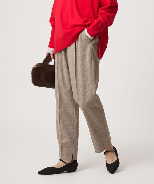 ❀ソバン様❀ セール】［size SHORT/TALLあり］ライト サキソニー テーパード パンツ